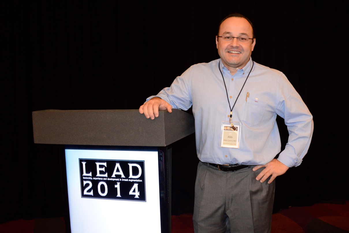 Dr. Aldo Guerra at LEAD 2014 photo