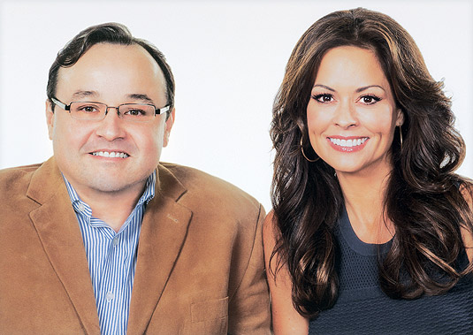 Dr. Aldo Guerra with Brooke Burke-Chavelot LEAD