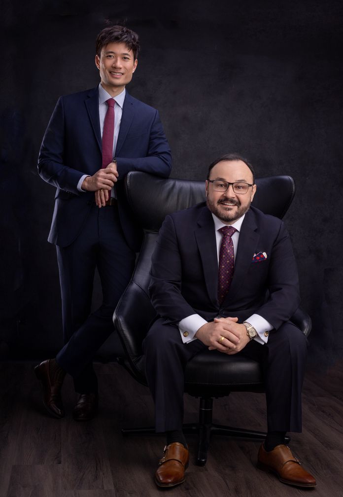 Dr. Dang and Dr. Guerra