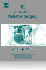 Journal of Pediatric Surgery cover